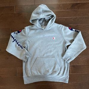 Boys Gray Champion Sweatshirt Size M 10/12